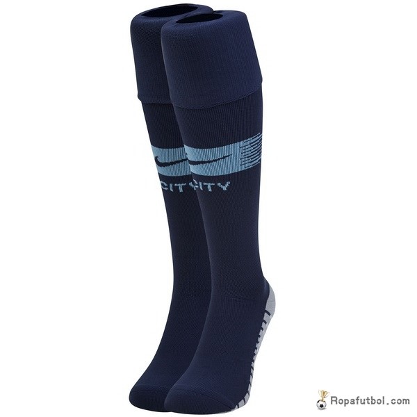 Calcetines Manchester City Replica Primera Ropa 2018/19 Azul